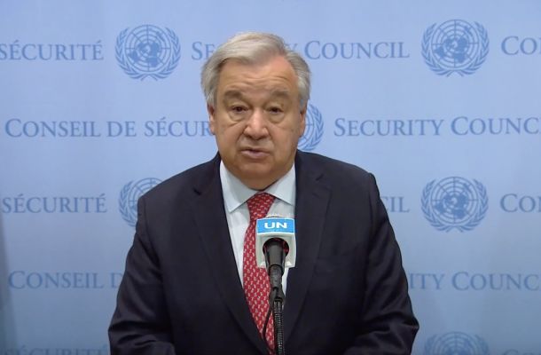 Prohlášení generálního tajemníka OSN k situaci na Ukrajině