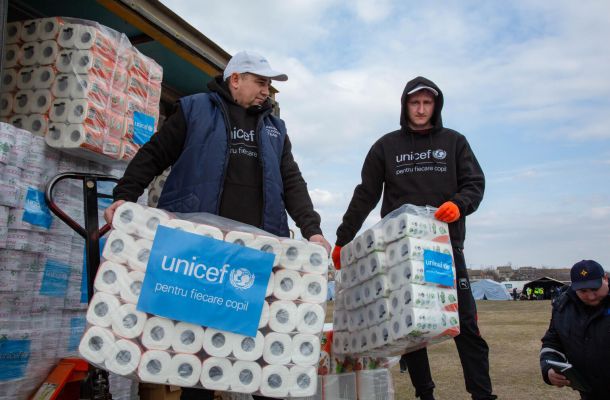 Podpořte UNICEF na Ukrajině