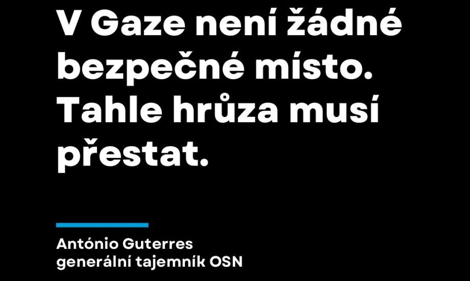 Prohlášení generálního tajemníka OSN k útokům na Rafáh