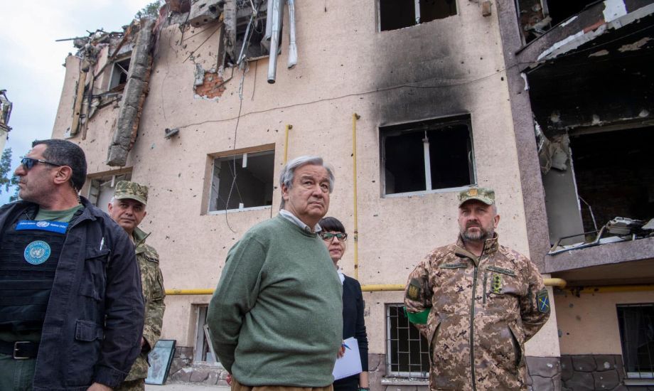 Generální tajemník OSN informoval Radu bezpečnosti o návštěvě Moskvy a Ukrajiny