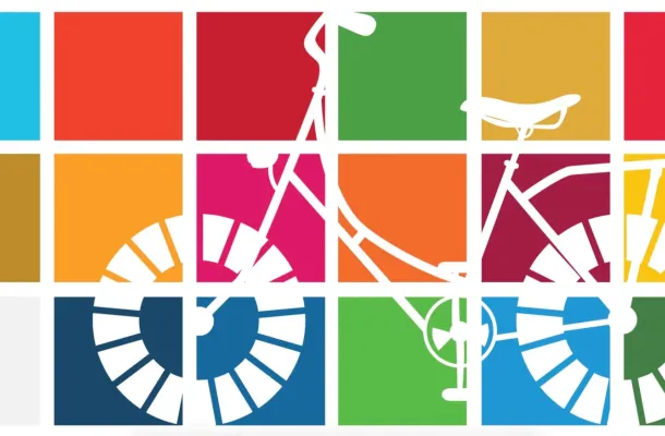 Jízdní kolo a SDGs: Čím vyšší je podíl pěší, cyklistické a veřejné dopravy, tím udržitelnější je dopravní systém